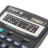 Калькулятор настольный STAFF STF-888-14 (200х150 мм), 14 разрядов, двойное питание, 250182 по низкой цене оптом 