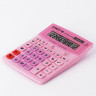 Калькулятор настольный STAFF STF-888-12-PK (200х150 мм) 12 разрядов, двойное питание, РОЗОВЫЙ, 250452 по низкой цене оптом 