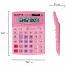 Калькулятор настольный STAFF STF-888-12-PK (200х150 мм) 12 разрядов, двойное питание, РОЗОВЫЙ, 250452 по низкой цене оптом 