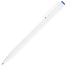 Ручка шариковая масляная автоматическая BRAUBERG "White", СИНЯЯ, корпус белый, узел 1 мм, линия письма 0,5 мм, 142713 по низкой цене оптом 