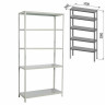 Стеллаж металлический BRABIX "MS Plus-200/30-5", 2000х1000х300 мм, 5 полок, регулируемые опоры, 291108, S241BR163502 по низкой цене оптом Краснодар, Москва, Уфа, Казань, Барнаул, Владивосток, Хабаровск, Сахалин, Красноярск, Екатеренбург, 