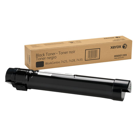 Тонер-картридж XEROX (006R01399) WC 7425/7428/7435, черный, оригинальный, ресурс 26000 стр. по низкой цене оптом Краснодар, Москва, Уфа, Казань, Барнаул, Владивосток, Хабаровск, Сахалин, Красноярск, Екатеренбург, 