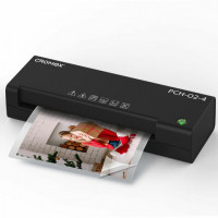 Ламинатор А4, пленки 60-150 мкм, скорость 30 см/мин, 20 пленок В ПОДАРОК!, CROMEX PCH-02-4, 533022