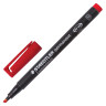Маркер перманентный (нестираемый) STAEDTLER (Германия) "Lumocolor", КРАСНЫЙ, скошенный наконечник, 1-2,5 мм, 314-2 по низкой цене оптом Краснодар, Москва, Уфа, Казань, Барнаул, Владивосток, Хабаровск, Сахалин, Красноярск, Екатеренбург, 