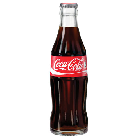 Напиток газированный COCA-COLA (Кока-кола), 0,33 л, стеклянная бутылка, 1548004 по низкой цене оптом 