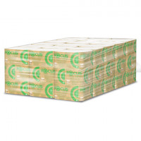 Полотенца бум. 250шт FOCUS (Система H3) Eco, 1-сл, белые, КОМПЛЕКТ 15пач, 23х23см, V-, 5083741