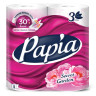 Бумага туалетная быт., спайка 4 шт., 3-слойная (4х16,5 м), PAPIA, аромат Таинственный, 5080741 по низкой цене оптом Бумага туалетная быт., спайка 4 шт., 3-слойная (4х16,5 м), PAPIA, аромат Таинственный, 5080741 по низкой цене оптом