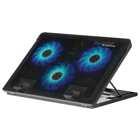 Подставка для ноутбука DEFENDER NS-501, 15,6-17", 2 USB, 3 вентилятора, 29501 по низкой цене оптом 
