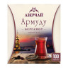 Чай АЗЕРЧАЙ "Армуду" черный с бергамотом, 100 пакетиков с ярлычками по 1,6 г, 420535 по низкой цене оптом 