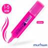 Текстовыделитель MunHwa "UnderLine" розовый, 1-5мм по низкой цене оптом Краснодар, Москва, Уфа, Казань, Барнаул, Владивосток, Хабаровск, Сахалин, Красноярск, Екатеренбург, 