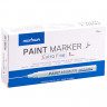 Маркер-краска MunHwa "Extra Fine Paint Marker" белая, 1мм, нитро-основа по низкой цене оптом Краснодар, Москва, Уфа, Казань, Барнаул, Владивосток, Хабаровск, Сахалин, Красноярск, Екатеренбург, 