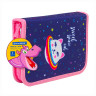 Пенал BRAUBERG, 1 отделение, ткань, 20х14 см, "Space Cat", 229278 по низкой цене оптом 