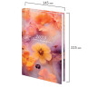 Ежедневник датированный 2025 145х215мм, А5, STAFF, ламинир обложка, Ice flowers, 116030 по низкой цене оптом 