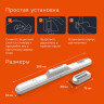Подвесная лампа светильник портативная, с магнитным креплением, LED, 3 Вт, белый, DASWERK, 238329 по низкой цене оптом Краснодар, Москва, Уфа, Казань, Барнаул, Владивосток, Хабаровск, Сахалин, Красноярск, Екатеренбург, 