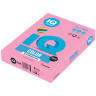 Бумага цветная IQ color, А4, 80 г/м2, 500 л., пастель, розовая, PI25 по низкой цене оптом 