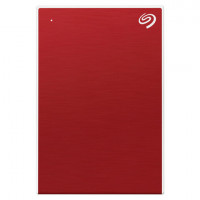 Внешний жесткий диск SEAGATE Backup Plus Slim 1TB, 2.5", USB 3.0, красный, STHN1000403