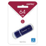 Флеш-диск 64 GB SMARTBUY Crown USB 3.0, синий, SB64GBCRW-Bl по низкой цене оптом Краснодар, Москва, Уфа, Казань, Барнаул, Владивосток, Хабаровск, Сахалин, Красноярск, Екатеренбург, 