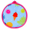 Пенал-тубус BRAUBERG, с эффектом Soft Touch, мягкий, "Fruits", 22х8 см, 229014 по низкой цене оптом 