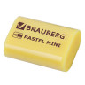 Ластик BRAUBERG "Pastel Mini", 27х18х10 мм, ассорти пастельных цветов, экологичный ПВХ, 229581 по низкой цене оптом Краснодар, Москва, Уфа, Казань, Барнаул, Владивосток, Хабаровск, Сахалин, Красноярск, Екатеренбург, 
