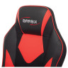 Кресло компьютерное BRABIX "Game GM-017", экокожа/ткань, черное/красное, 532642, GM-017_532642 по низкой цене оптом 
