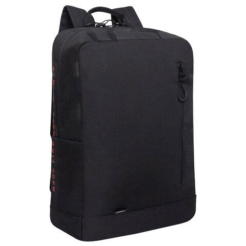 Рюкзак GRIZZLY, карман-антивор, TOTAL BLACK, 42х28х12 см, RQL-513-2/3 по низкой цене оптом 