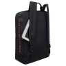 Рюкзак GRIZZLY, карман-антивор, TOTAL BLACK, 42х28х12 см, RQL-513-2/3 по низкой цене оптом 