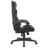 Кресло компьютерное BRABIX "Striker GM-121", синхромеханизм,2 подушки, экокожа/велюр, черное/серое, 532961 по низкой цене оптом 