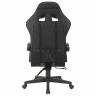 Кресло компьютерное BRABIX "Striker GM-121", синхромеханизм,2 подушки, экокожа/велюр, черное/серое, 532961 по низкой цене оптом 