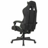 Кресло компьютерное BRABIX "Striker GM-121", синхромеханизм,2 подушки, экокожа/велюр, черное/серое, 532961 по низкой цене оптом 