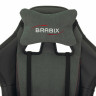 Кресло компьютерное BRABIX "Striker GM-121", синхромеханизм,2 подушки, экокожа/велюр, черное/серое, 532961 по низкой цене оптом 
