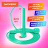 Скакалка спортивная 300 см, ПВХ, регулируемая длина, зеленая, DASWERK, 680028 по низкой цене оптом 