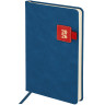 Ежедневник датированный 2026 А5 138х213мм BRAUBERG Accent под кожу, держатель, синий/красный, 117386 по низкой цене оптом 