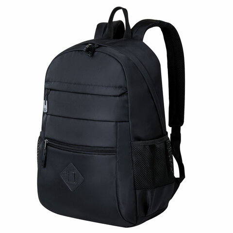 Рюкзак BRAUBERG DYNAMIC универсальный, эргономичный, черный, 43х30х13 см, 270801 по низкой цене оптом Краснодар, Москва, Уфа, Казань, Барнаул, Владивосток, Хабаровск, Сахалин, Красноярск, Екатеренбург, 