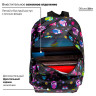 Рюкзак BRAUBERG, универсальный, сити-формат, черный, Совы, 20 литров, 41х32х14 см, 225361