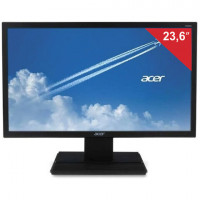 Монитор ACER V246HQLbi 23,6" (60 см), 1920x1080, 16:9, VA, ms, 250 cd, VGA, HDMI, черный, UM.UV6EE.005