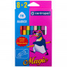 Фломастеры меняющие цвет 8 ЦВЕТОВ CENTROPEN "Magic", + 2 изменяющих цвет, вентилируемый колпачок, 2549/10KK, 5 2549 1001 по низкой цене оптом 