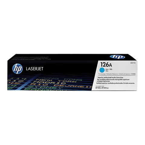 Картридж лазерный HP (CE311A) LaserJet CP1025/CP1025NW, голубой, оригинальный, ресурс 1000 страниц по низкой цене оптом 