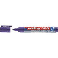 Маркер для белых досок edding 360, круглый наконечник, 1.5-3 мм Фиолетовый