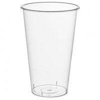 Стакан одноразовый 500мл пластиковый матовый Bubble Cup, СВЕРХПЛОТНЫЙ, ВЗЛП, ШК5407, 1021П