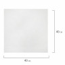 Холст на картоне (МДФ), 40х40 см, грунтованный, хлопок, мелкое зерно, BRAUBERG ART CLASSIC, 191675 по низкой цене оптом 