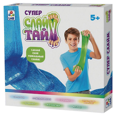 Набор Супер слайм тайм "Сделай слайм", 1TOY, Т12032 по низкой цене оптом 