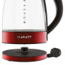 Чайник SCARLETT SC-EK27G99, 1,7 л, 2200Вт, закрытый нагревательный элемент, стекло, красный по низкой цене оптом Краснодар, Москва, Уфа, Казань, Барнаул, Владивосток, Хабаровск, Сахалин, Красноярск, Екатеренбург, 