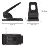 Дырокол металлический МОЩНЫЙ BRAUBERG "Heavy duty", до 60 листов, черный, 226868 по низкой цене оптом 