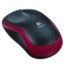 Мышь беспроводная LOGITECH M185, 2 кнопки + 1 колесо-кнопка, оптическая, черно-красная, 910-002240 по низкой цене оптом Краснодар, Москва, Уфа, Казань, Барнаул, Владивосток, Хабаровск, Сахалин, Красноярск, Екатеренбург, 