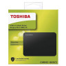 Внешний жесткий диск TOSHIBA Canvio Basics 2TB, 2.5", USB 3.0, черный, HDTB420EK3AA по низкой цене оптом Краснодар, Москва, Уфа, Казань, Барнаул, Владивосток, Хабаровск, Сахалин, Красноярск, Екатеренбург, 