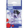Наушники DEFENDER Trendy 705, проводные, 1,1 м, вкладыши, черные с сиреневым, 63705 по низкой цене оптом Краснодар, Москва, Уфа, Казань, Барнаул, Владивосток, Хабаровск, Сахалин, Красноярск, Екатеренбург, 