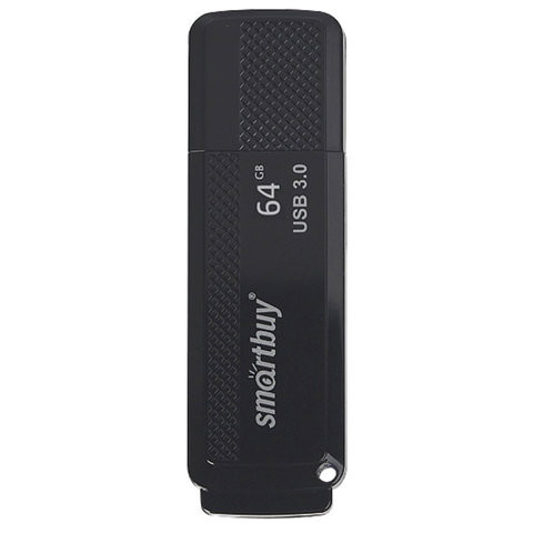 Флеш-диск 64 GB SMARTBUY Dock USB 3.0, черный, SB64GBDK-K3 по низкой цене оптом Краснодар, Москва, Уфа, Казань, Барнаул, Владивосток, Хабаровск, Сахалин, Красноярск, Екатеренбург, 
