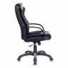 Кресло офисное CH-839/BLACK, экокожа, черное по низкой цене оптом 