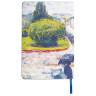 Блокнот А5 (143x210 мм), BRAUBERG VISTA "Edvard Munch", под кожу, гибкий, 80 л., 112060 по низкой цене оптом 