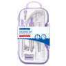 Готовальня BRAUBERG SCHOOL KIT, 11 предметов, циркуль 115 мм, циркуль 125 мм, чертежные принадлежности, лавандовый цвет, 210714 по низкой цене оптом 